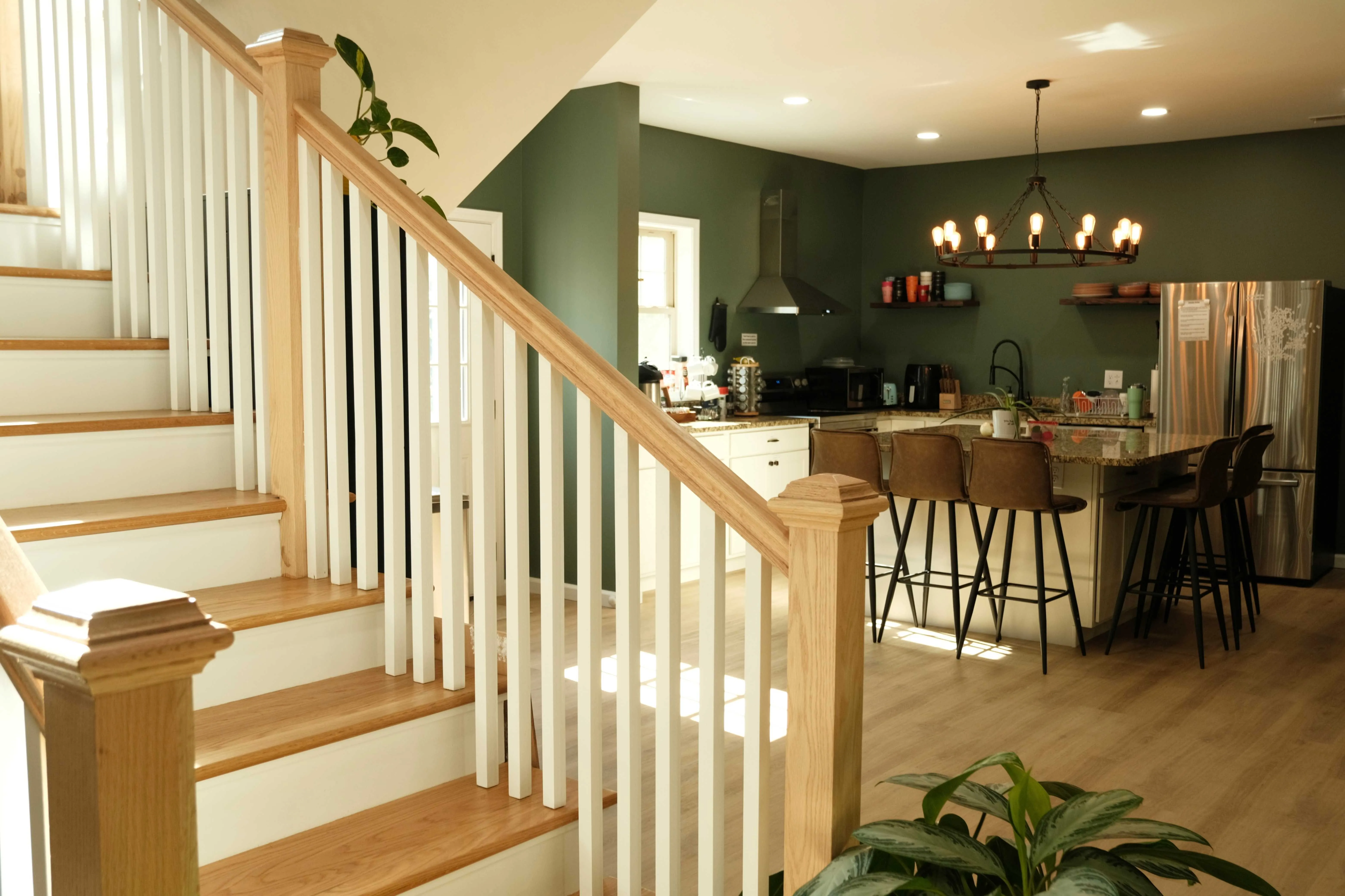 Fully-stocked kitchen at The Lazy Tiger